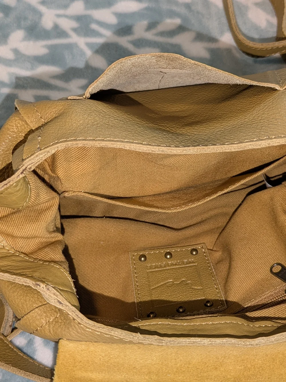 We The Free Leather Saddle Bag